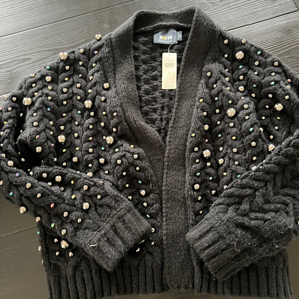 Anthropologie Pearl Cardigan Sweater - Picture 8 of 9